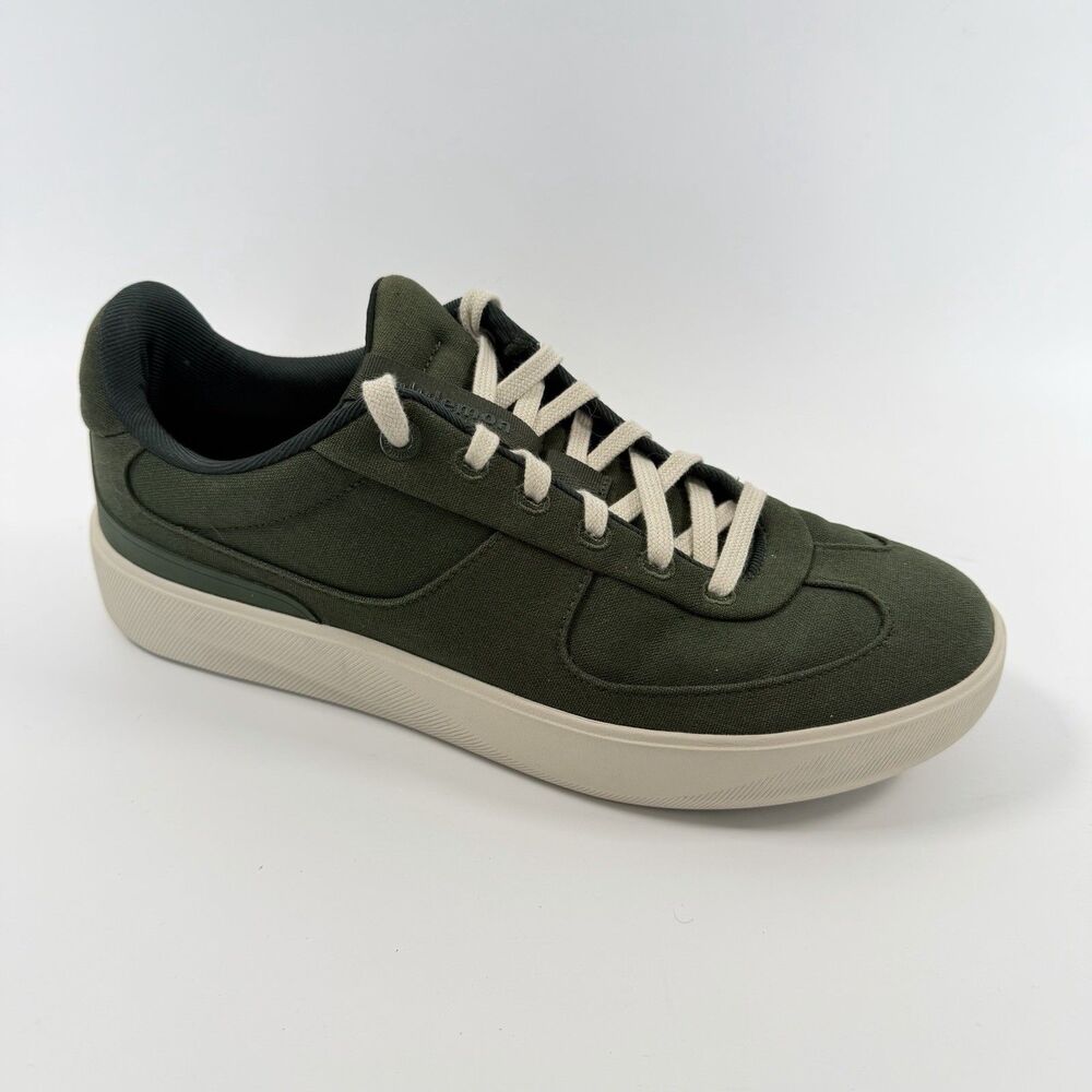 Lululemon Cityverse Canvas Sneakers Men's Green Low Top Casual Shoes Size 11